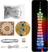 Led Canton Tower Model DIY Electronic Kit, LED Cube Model Handmade Soldering Project Kit, Height 38cm.