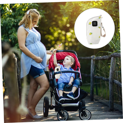 Breast Milk Heating Cover - Convenient Insulation Bottle Warmer Pouch