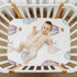 Watercolor Hot Air Balloon Crib Sheets for Boys and Girls, Soft and Breathable, 52 x 28 x 9 Inches