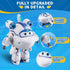 Supercharged Astra Airplane Toys Action Figure, 5" Transforming Airplane to Robot in 10 Steps, Toy for 3-5 Year Olds
