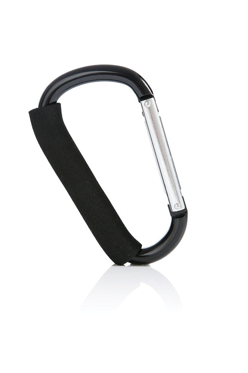 Dreambaby Stroller Carabiner Hook - 2Pack Stroller Clip Organizer for Purse Grocery Bag