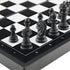 5 in 1 Magnetic Chess Checkers Dominoes Backgammon and Cards Set, Mini Travel Size Multi Board Games