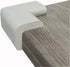 KidKusion Safety Corner Cushion, 4-Piece, Off White, Child Proofing, Baby Proof Table Protector