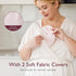 Momcozy Larger Breast Therapy Packs, Hot and Cold Breast Pads with Soft Covers, 2 Pack for Breastfeeding Relief