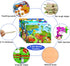 6 Pack Wooden Jigsaw Puzzles for Kids Ages 4-8, 60 Pieces Educational Learning Toys Set for Boys and Girls