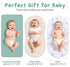 3 Pack Set Stretchy Bassinet Sheets - Universal Fit for Rectangle, Round, Oval, Hourglass Cradles & Moses Baskets