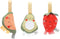Pearhead Fruit Stroller Toys, Stocking Stuffers for Babies, Newborn Ideas, Plush Interactive