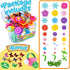 FUNZBO Flower Garden Building Toys - STEM Toy Gardening Gift for Kids, Toddler Girls Toys, Sorting and Stacking Toys, Kids Crafts, Toddler Toy Gifts for 4, 5, 6, 7 Year Old Girls