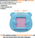 510 3-8 Spanish & English Words Alphabet Bilingual Talking Flash Cards for Years Toddlers, Pocket Speech Buddy Therapy