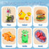 Sets 3-5, 5 3D DOLIVE Dinosaur Playdough for Kids Ages Dino Toys with Adventure Map, Toddler Easter Basket Stuffers