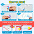 GPPNKC 40 32 Inch 3 4 5 6 7 Water Doodle Mat x Painting Doodle Toddler Toys, Water Drawing Mat, Large Magic Drawing