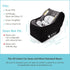 J.L. Childress Padded Infant Car Seat Bag - Travel Bag for Airplane, Fits Most Baby & Infant Car Seats, Compatible