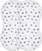 CHUROUSY Baby Muslin Burp Cloths Set of 2 Blue Airplanes Muslin Washcloths Air