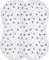 CHUROUSY Baby Muslin Burp Cloths Set of 2 Blue Airplanes Muslin Washcloths Air