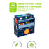 6 Delta Children Space Adventures Design & Store Bin Toy Storage Organizer - Greenguard Gold Certified, Blue