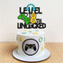 Happy 8th Birthday Cake Topper, Level 8 Unlocked for Boys, Video Game Controller Theme Party Supplies
