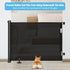 Mesh Dog Gate Floor Adhesive Hooks 2-Pack No Drilling Retractable Baby Gates Hooks Prevent Babies and Pets from Going Under The Mesh Baby Gate Ground Anchor Hooks Ideal for Securing to Floors, Stairs