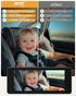 acer -1080P 940nm 360 Gadget Baby Car Camera Rear Facing Car Seat Camera with Night Vision, Rotating Carseat Mirror