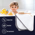 2 Pack 30x30 Inch) Baby Bath Towel - Rayon Made from Bamboo, Ultra Soft Hooded Towels for Babies,Toddler,Infant