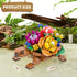 JMYZBD Set, 6+ (477Pcs) Sea Turtle Succulent Planter Building Turtle Flowers Pot Building Kit, Animals Botanical