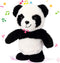 Easfan Talking Panda, Electric Walking Singing Stuffed Animal, Interactive Plush Toy for Kids Birthday Gift