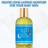 Lather Green 4 oz Nighttime Calming Baby Oil - Calms & Hydrates Babys Skin with Lavender & Chamomile