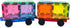 100PCS Set, 3D Set 2 3 4 5 6 7 8 9 Magnetic Tiles, Kids Magnetic Blocks Toy Magnet Tiles Clear Building Blocks