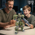 Set 598 HIGH GODO Main Battle Mech Robot Transforming Building Blocks for Adults,City Warrior Justice Hero Soldier Mech