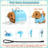 3 4 5 6 Set, 3-8 TONZE Robot Dog Toy for Girls Kids Year Old, Interactive Walking Barking Realistic Robot Puppy Toys