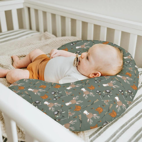 Boys Kids Hunting Baby Nursing Pillow Covers for Boy Girl Camouflage Deer Hunting Nursing Pillowcase for Breastfeeding