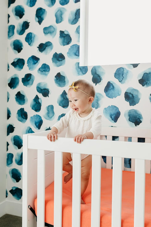 Stella Copper Pearl Premium Knit Crib Sheets - Breathable and Soft, Fitted Sheets for Standard Mattresses, Perfect