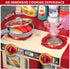 WATUDOU Playset Sets 3 4 5 6 7 8, Kids Kitchen for Toddlers Girls, Toy Kitchen Pretend Play Food Toys for Kids Girls