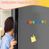 Magnetic Alphabet Puzzle for Toddlers - Foam Letters, Fridge Magnets for Preschool ABC Learning Toys, Random Color