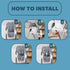 3-5 Todays Kids High Chair Pad - Machine Washable High Chair Cover, Easy Use Highchair Cushion, Soft Highchairs Covers