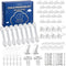 Inaya Baby Proofing Kit Advanced Set - Child Safety Hidden Locks for