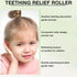 VOKSODHCK 3PCS Teething Roller All Natural for Babies, Velaria Teething Roller, A Thousand Roses Teething Roller Oil