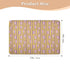 siphylline 52" 34" Pink Puppies Yellow Purple Striped Extra Large Resuable Changing Pad Covers Highly Absorbent Pee