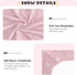 GOODOLD 39x27 Inch Pack Pink Seashells Crib Sheets for Boys Girls, Soft and Breathable n Play Sheets, Portable Mini