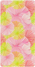 miaozhen Cotton Crib Sheets for Baby Boys Girls Soft James Style Tie-dye Pink