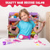 JOYIN 17Pcs Girls Beauty Salon Set, Pretend Play Doll Hair Stylist Toy Kit with Accessories