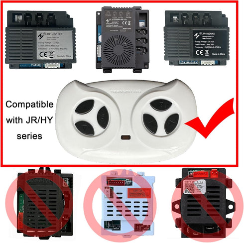 VitalKos 2.4GHz Bluetooth Remote Control,Used for Installing JR Receivers on Children's Electric Vehicles Such as Jeep