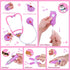 Gifts2U Set, 3-8 Pet Care Cage Play Vet Clinic and Doctor Kit for Kids with Dress Up Costume, Doctor Medical Pretend