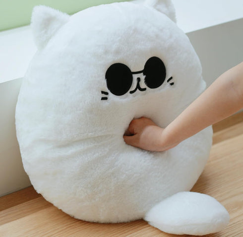 16inch/40cm Jujutsu Plush Pillow - Gojo Cat Plush Stuffed Pillow, Anime Gift