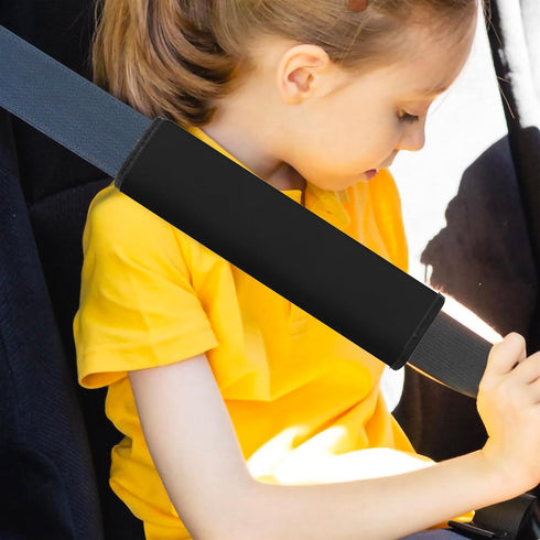 Mokiwala 2-Pack Backpack, Car Seat Belt Pad Cover, Soft Car Safety Seat Belt Strap Shoulder Pad for Adults