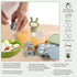 WAJIAYON Baby Food Freezer Tray,Silicone Nibble Freezer Tray,Baby Fruit Food Feeder Teether,Breastmilk Popsicle
