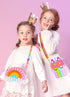Pop Purse Pack Toy, Unicorn Rainbow Shoulder Crossbody Mini Keychain, Birthday Gifts for Kids Girls