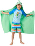 Set 2 Pack Saint Eve Kids Hooded Bath Towel - Super Soft and Absorbent Fun Shark Towels - Beach, Bath & Pool Covers
