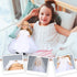 RoundFunny 7 18 Inches Communion 18 Inches Pcs American Doll Clothes Outfit First Dress with Matching Headband Veil