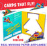 Peaceable Kingdom Valentine's Day Gift for Kids, Fun Party Favors for Classroom, Goodie Bag Stuffers - Paper Plane