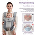 Strap,4-in-1 Summer,Compact 0-3 Ergonomic Baby Carrier with Adjustable Newborn to Toddler Carrier,Breathable Mesh Baby